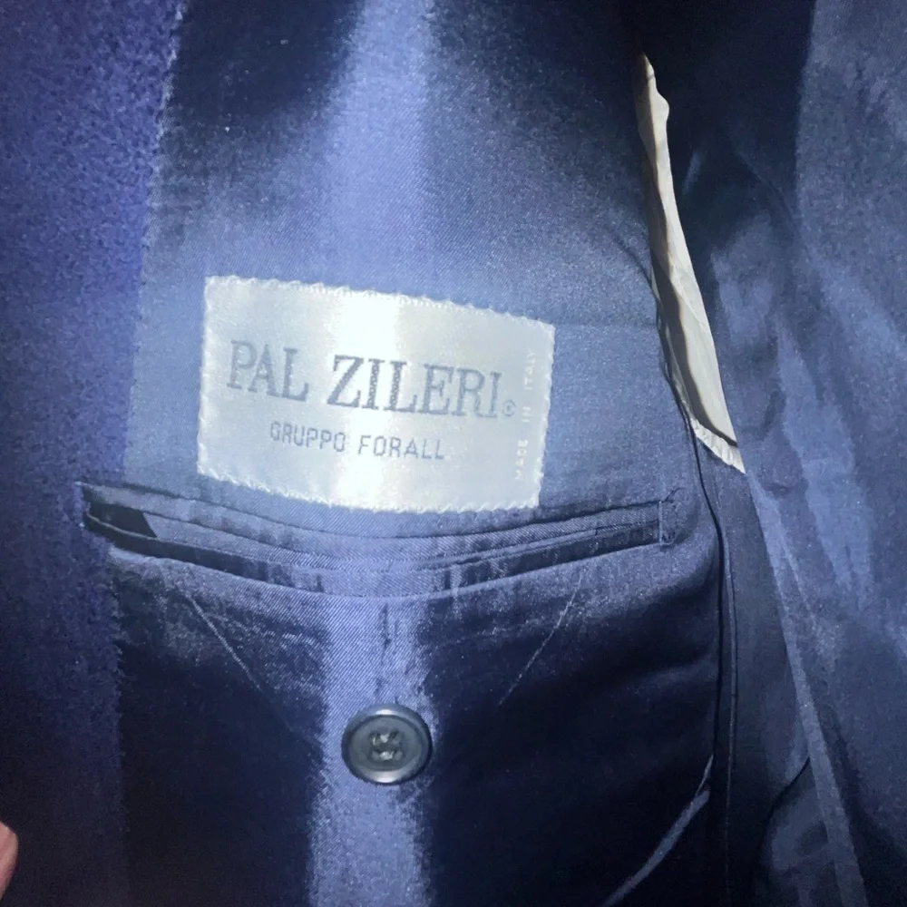 Ing Loro 100% Cashmere men’s navy Blazer Pal Zileri